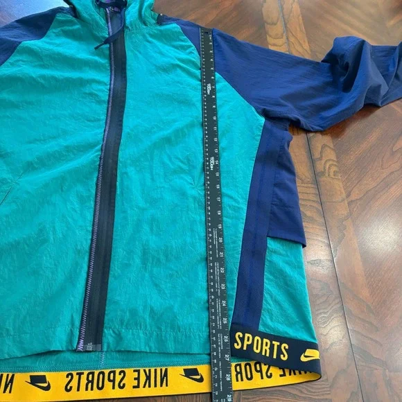 Nike Flex Dri Fit Windbreaker Jacket XL Hooded Track Training